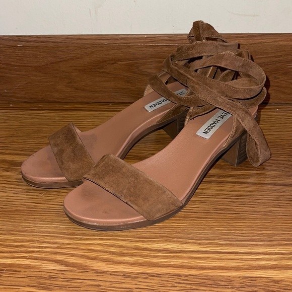 Steve Madden Lace Up Sandals - Size 7.5 - Picture 1 of 5